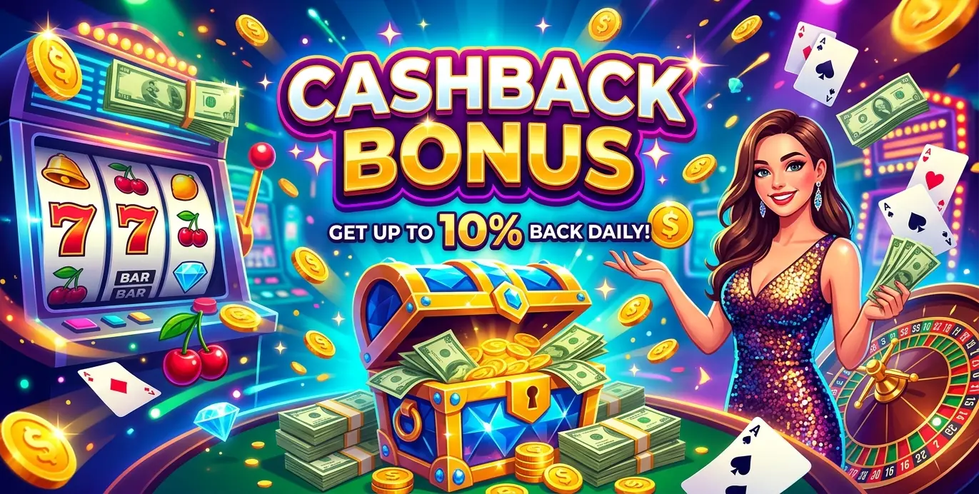 Wow casino cashback bonus